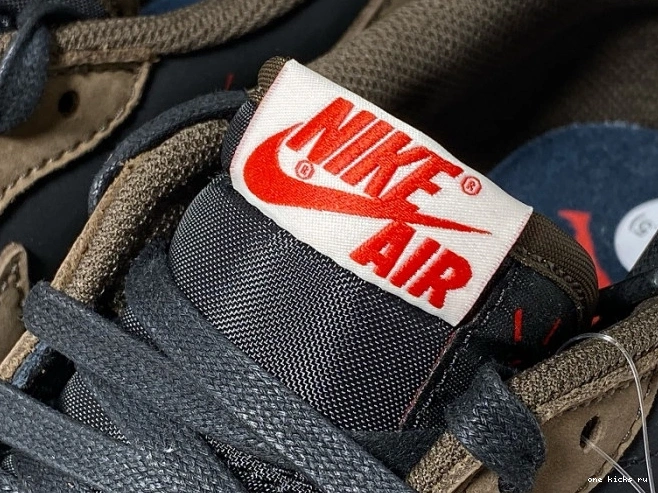Rep Onekick Air Travis OG Mocha 1 Jordan Scott Low Dark x CQ4277-001 SP 0728